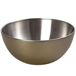 Σαλατιέρα RAP12928,5X28,5x15cm Gold Espiel Large Ανοξείδωτο Ατσάλι