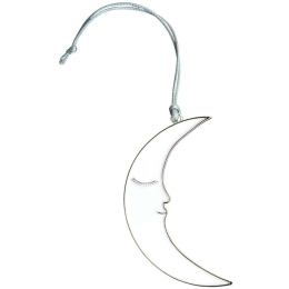 Χριστουγεννιάτικο Στολίδι Moon RD0051416 1,5x6cm Gold-White Raeder