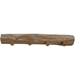 Κρεμάστρα 4 Θέσεων REF114 48x7x7cm Brown Espiel Ξύλο