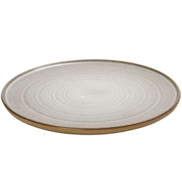 Πιάτο Ρηχό Calabria REP101K6 28,6x1,1cm Light Grey Espiel Πηλός