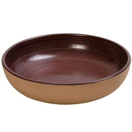 Πιάτο Βαθύ Calabria Nordic REP117K4 20,7x4,5cm Pink Espiel Πηλός