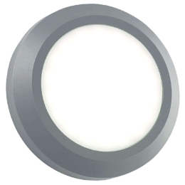 Φωτιστικό Τοίχου - Απλίκα SLIM01N Φ15x2,8cm Led 310lm 4W 3000K Grey Aca