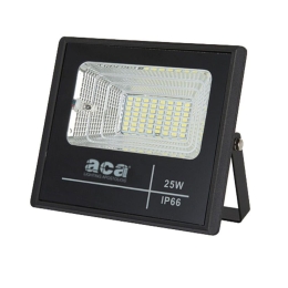 Προβολέας Led Ηλιακός Με Φωτοβολταϊκό Svide SV6060 60W 6000K Black Aca