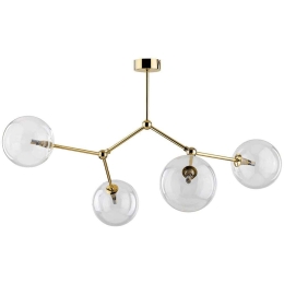 Φωτιστικό Οροφής - Πλαφονιέρα Fairy 10070 70x55x50cm 4xG9 6W Gold TK Lighting