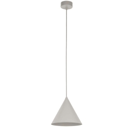 Φωτιστικό Οροφής Cono 10072 Φ19x155cm 1xE27 15W Beige TK Lighting