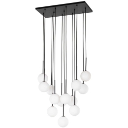 Φωτιστικό Οροφής Martin 10079 60x35x150cm 13xG9 6W Black-White TK Lighting