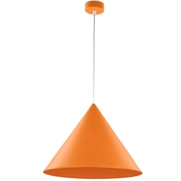 Φωτιστικό Οροφής Cono 10088 Φ50x170cm 1xE27 15W Orange TK Lighting