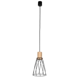 Φωτιστικό Οροφής Modesto 10155 16x16x170cm 1xGu10 10W Natural-Black TK Lighting