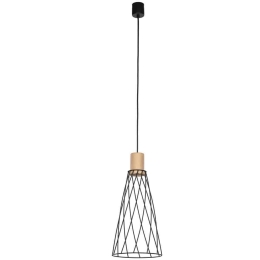 Φωτιστικό Οροφής Modesto 10157 19x19x180cm 1xGu10 10W Natural-Black TK Lighting