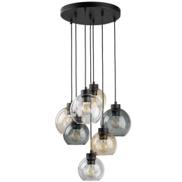 Φωτιστικό Οροφής Cubus Mix 10246 49x49x140cm 7xE27 15W Multi TK Lighting