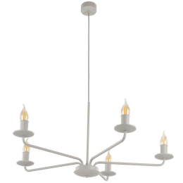 Φωτιστικό Οροφής Limal 10253 72x86cm 5xΕ14 10W Beige TK Lighting