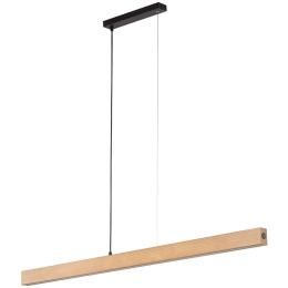 Φωτιστικό Οροφής - Ράγα 1448 126x5x100cm Led 36W Natural-Black TK Lighting