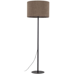 Φωτιστικό Δαπέδου Earth 16013 Φ50x165cm 1xE27 15W Brown-Black TK Lighting