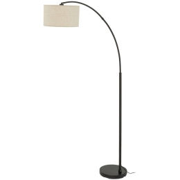 Φωτιστικό Δαπέδου Zenith 16023 130x50x170cm 1xE27 15W Black-Beige TK Lighting