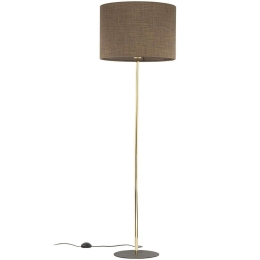Φωτιστικό Δαπέδου Umberto 16031 Φ50x150cm 1xE27 15W Brown-Gold TK Lighting