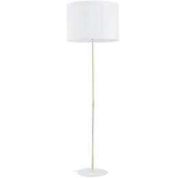 Φωτιστικό Δαπέδου Umberto 16033 Φ50x150cm 1xE27 15W White-Gold TK Lighting
