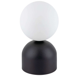 Φωτιστικό Επιτραπέζιο Miki 16044 Φ12x21cm 1xG9 8W Black TK Lighting Ατσάλι,Πλαστικό
