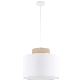 Φωτιστικό Οροφής Duo 1856 Φ38x170cm 1xE27 15W White-Natural TK Lighting