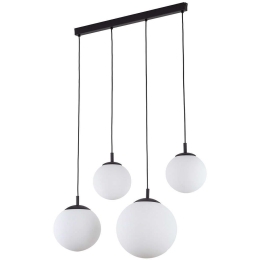 Φωτιστικό Οροφής - Ράγα Esme 4790 87x30x175cm 4xE27 15W Black-White TK Lighting