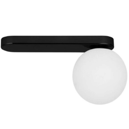 Φωτιστικό Οροφής - Πλαφονιέρα Bianca 5684 1xG9 6W 27x15cm Black TK Lighting