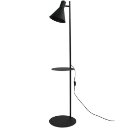 Φωτιστικό Δαπέδου Jump 5864 Φ30x138cm 1xE27 15W Black TK Lighting
