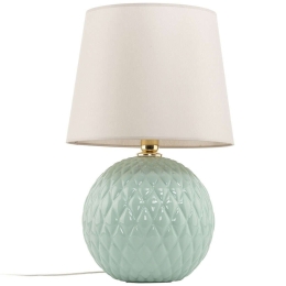 Φωτιστικό Επιτραπέζιο Santana 5904 Φ39x60cm 1xE27 15W Mint-White TK Lighting