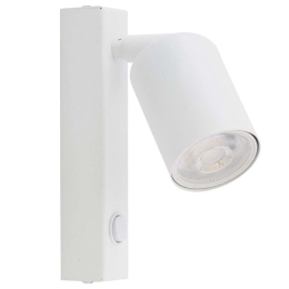Φωτιστικό Τοίχου - Απλίκα Top 6186 11x14,5x22cm 1xGu10 10W White TK Lighting