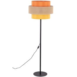 Φωτιστικό Δαπέδου Trio 6451 Φ50x159cm 1xE27 15W Multi-Yellow TK Lighting