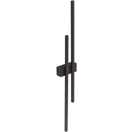 Φωτιστικό Τοίχου - Απλίκα Flash 6626 13x5,5x90cm 2xLed 30W Black TK Lighting