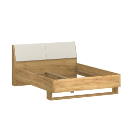 Κρεβάτι Avanti TO-AVANTI160 Διπλό 164.4x220x95.6cm Χωρίς Πάτωμα Για Στρώμα 160x200cm Πάτωμα-White Διπλό