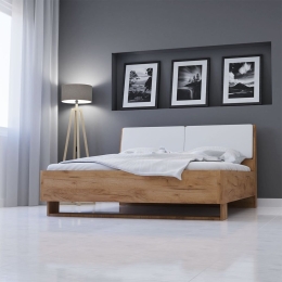 Κρεβάτι Avanti TO-AVANTI160SET Διπλό 164.4x220x95.6cm (Σετ 2τμχ) Με Πάτωμα Για Στρώμα 160x200cm Πάτωμα-White Διπλό