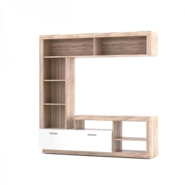 Σύνθεση Floks Sonoma-White 169.5X40.5X170.5 cm TO-FLOKSWH