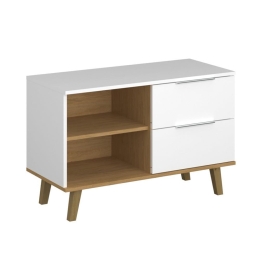 Μπουφές Neptune TO-NEPTUNE2S90 90x40x61cm White-Sonoma