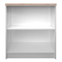 Βιβλιοθήκη Reg TO-REG80-85W 80x33x85cm White-Sonoma Aidonitsa