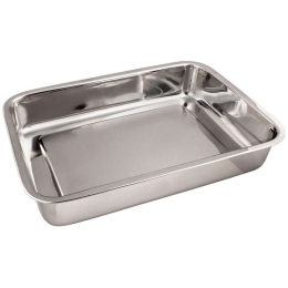 Ταψί Ορθογώνιο UR40773500 35cm Inox Max Home Ανοξείδωτο Ατσάλι