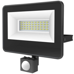 Προβολέας Led Με Αισθητήρα V3040S 15,6x5,6x20,2cm Led 3100lm 30W 4000K Black Aca