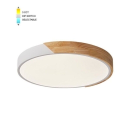 Φωτιστικό Οροφής - Πλαφονιέρα VT-2026220 LED CCT 3600lm 45W Με Διακόπτη IP20 50x5cm White-Natural Vito