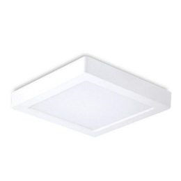 Panel Led Mini Backlit Επιφανειακό VT-2027420 12W 4000K 1320lm 16,7x16,7x3cm White Vito Τετράγωνο