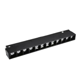 Γραμμικό Φωτιστικό LED VT-2102091 Μαγνητικής Ράγας Magna-H S2 12W 4000Κ 984lm 22x2,2x4,3cm Black Metanor