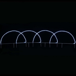 Φωτοσωλήνας 4 Arch 124 Led X081242221 86x57+300cm 31,6W Clear Aca