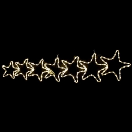Φωτοσωλήνας 7 Stars 144 Led X081441245N 119x37+150cm 25,2W Clear Aca