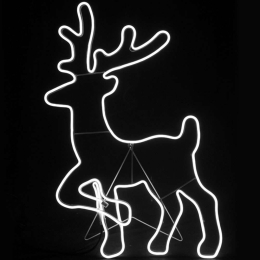 Φωτοσωλήνας Reindeer 500 Led X085002414 54x82+150cm 6W White Aca
