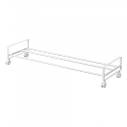 Ράφι Παπουτσιών YMZK1622 Με Ροδάκια 63,5x27,5x14,5cm White