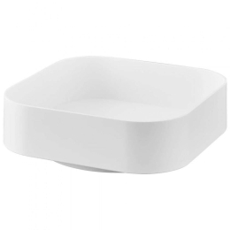 Βάση Οργάνωσης Περιστρεφόμενη YMZK2198 20x20x6,3cm White Yamazaki Σιλικόνη,ABS