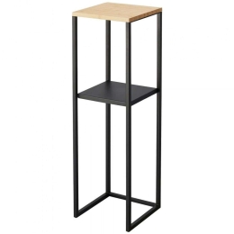 Ραφιέρα YMZK5984 25x25x80cm Black-Natural