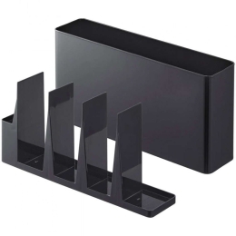 Θήκη Οργάνωσης Κουζίνας YMZK8147 30x6,8x14,3cm Black Yamazaki Ατσάλι,Abs