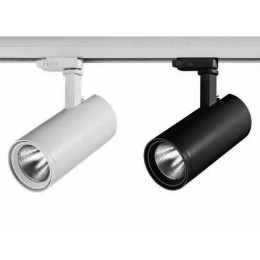 Φωτιστικό Σποτ Για Ράγα 18303 3000k 15W Black Μέταλλο
