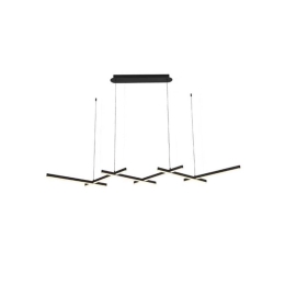 Φωτιστικό Οροφής Led 1948 85W 3000K 100Lm Black Αλουμίνιο