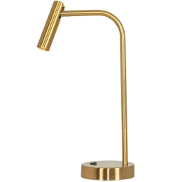 Φωτιστικό Επιτραπέζιο 23037 12x16,5x38,5cm Led 178lm 2,5W 3000K Gold