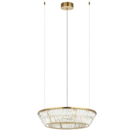Φωτιστικό Οροφής 23046 Φ60x165cm Dim Led 2290lm 38W 3000K Brass